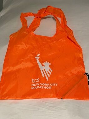 TCS New York City Marathon Reusable Tote - Bright Orange